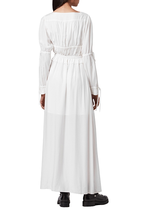 KIMI DRESS CHALK WHITE 2