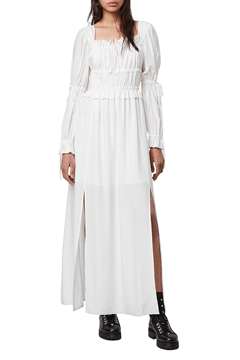 KIMI DRESS CHALK WHITE 3