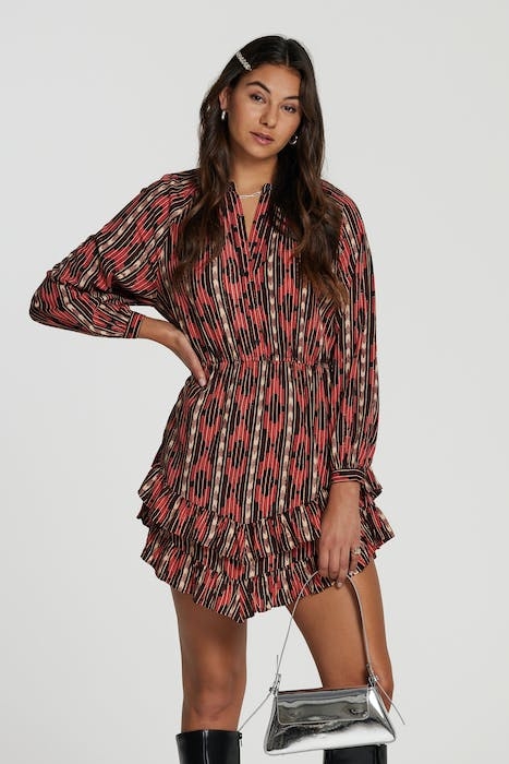 LADIES ROUEN DRESS ICAT LUREX 1