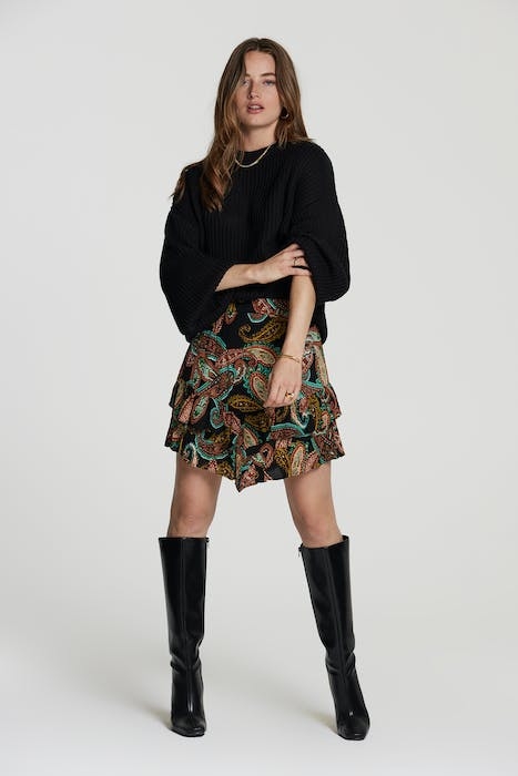 LADIES BOLOGNA SKIRT BATIK PAISLEY 3