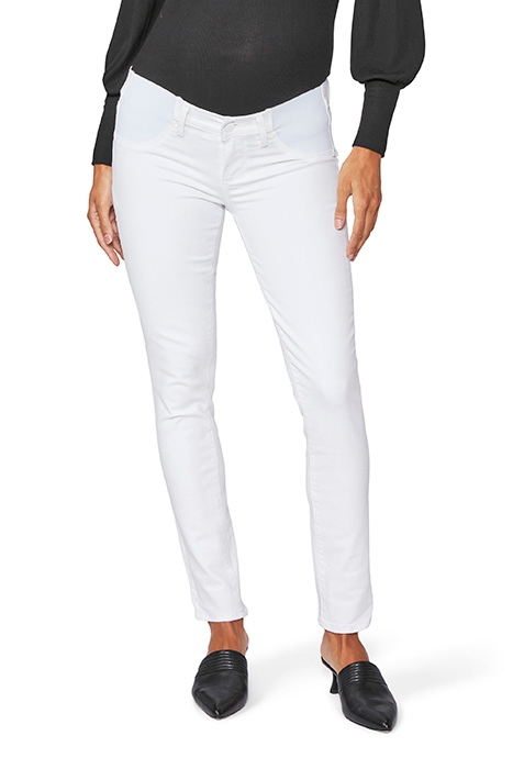 SKYLINE ANKLE PEG MATERNITY CRISP WHITE 1