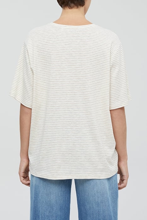 WOMEN O SHAPE T-SHIRTS YELLOW ECRU 2