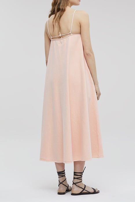 WOMEN STRAP DENIM DRESS WILD ROSE 2