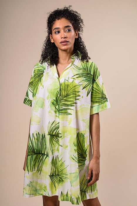 OVERSIZED DRESS SHSL GREEN 2