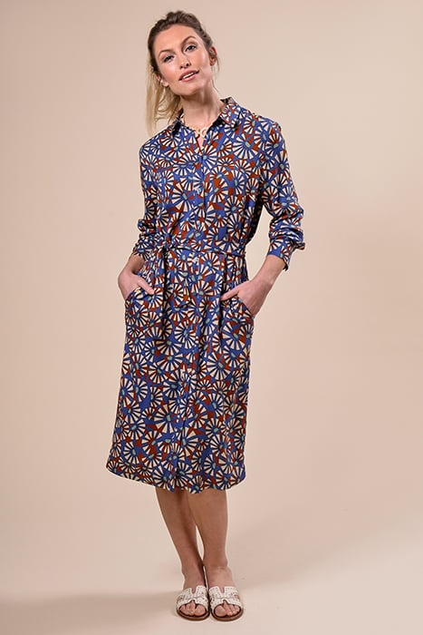 LS SHIRT DRESS MULTI 2