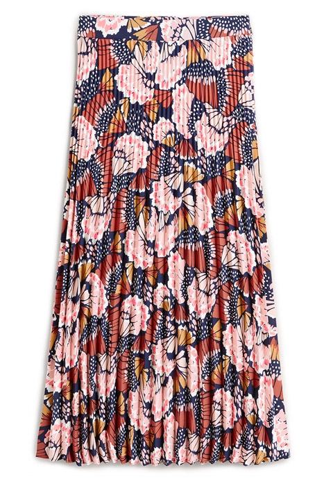 PLEATED CREPE MIDI SKIRT MPT 6