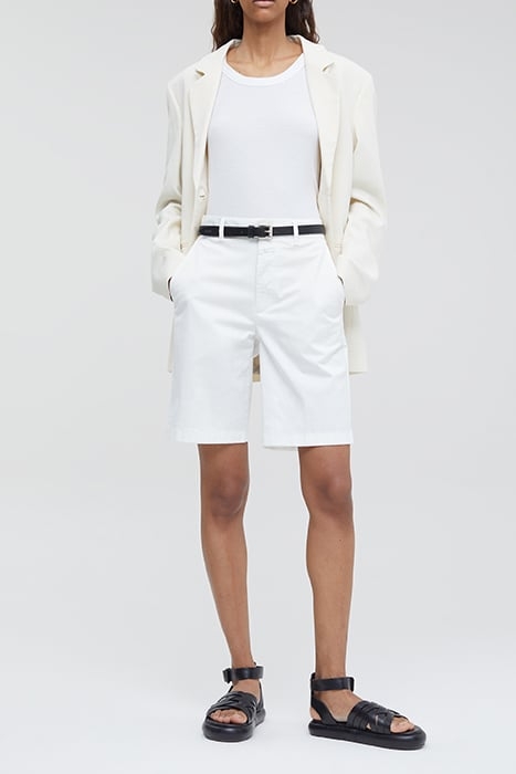 WOMEN BERMUDA SHORTS IVORY 3