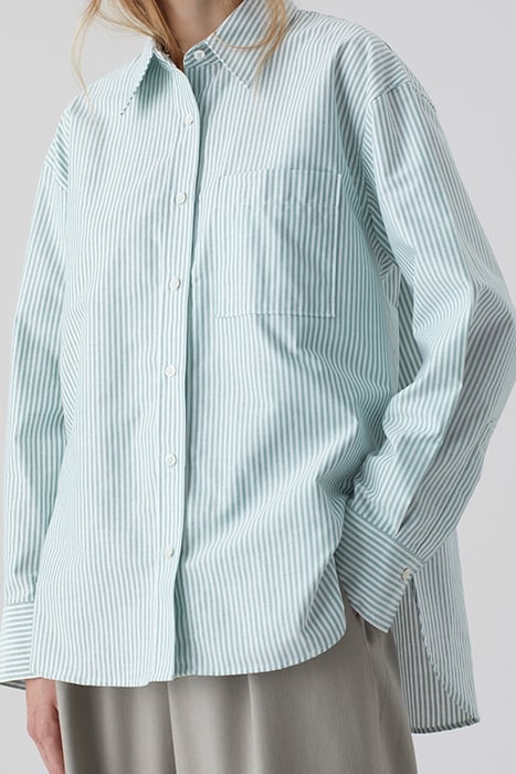 WOMEN SHIRT WITH POCKET SHIRTS & BLOUSES GREEN PATINA 2