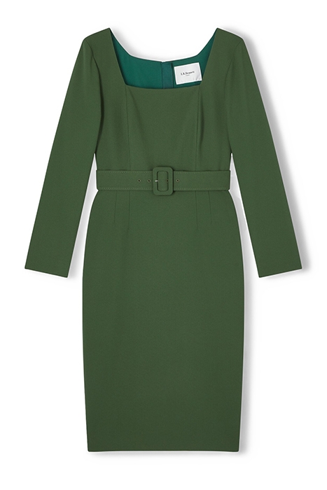 CARRINGTO MIDI DRESS FOREST 5