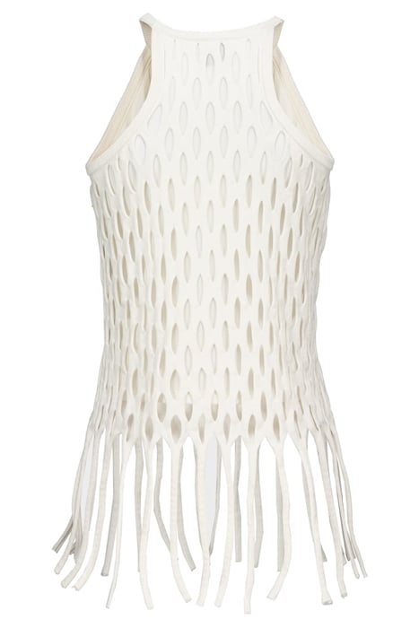 GETAFE TOP RETE CON FRANGE BEIGE G. MAROSO 7