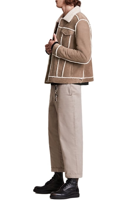 HAYLE SHEARLING JACK MOCHA/NATURAL 5