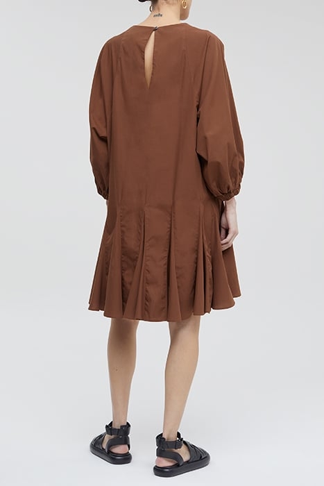 CLOSED WOMEN SHORT GODET DRESS DRESSES BRAZIL NUT 3