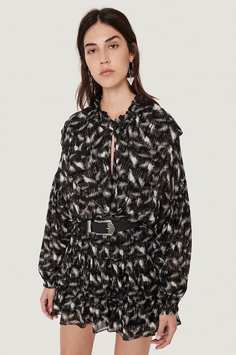 TYGA BLACK/ECRU DRESS 1