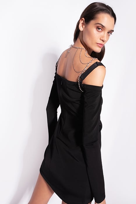 ANGELIQUE ABITO NEOPRENE FLUID BLACK 2