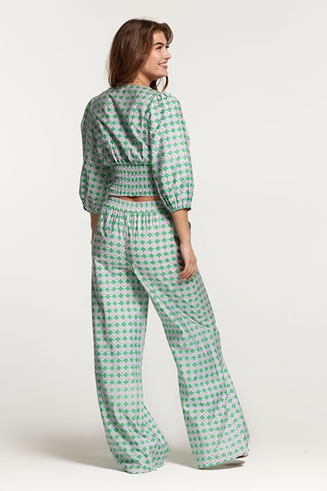 LADIES TOBAGO TROUSERS PORTO TILE FRESH GREEN 6