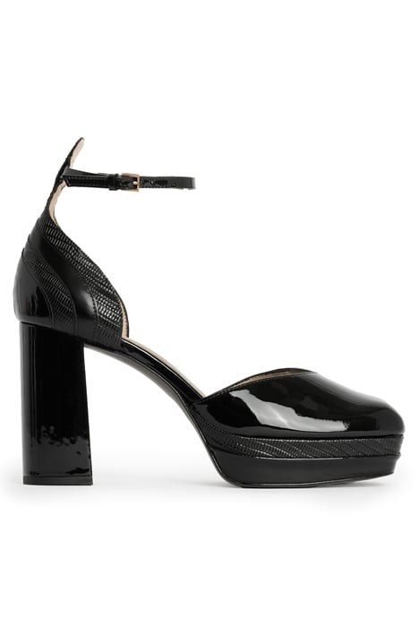 TIFFANY PLATFORM HEE BLACK SHINE 1