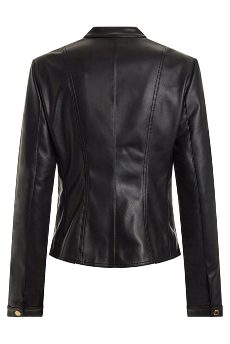 MONICA PU JACKET JET BLACK A996 5