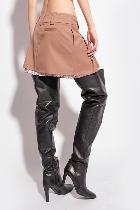 CANELLO GONNA DIAGONALE COMPAC BEAVER FUR 6