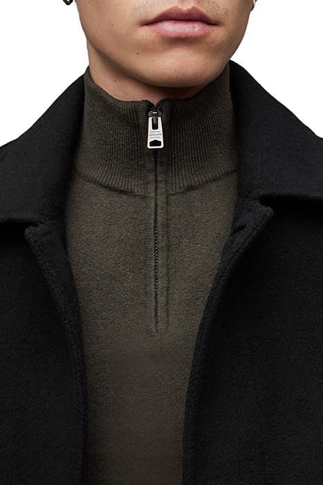 KILBURN ZIP FUNNEL DARK IVY GREEN 8