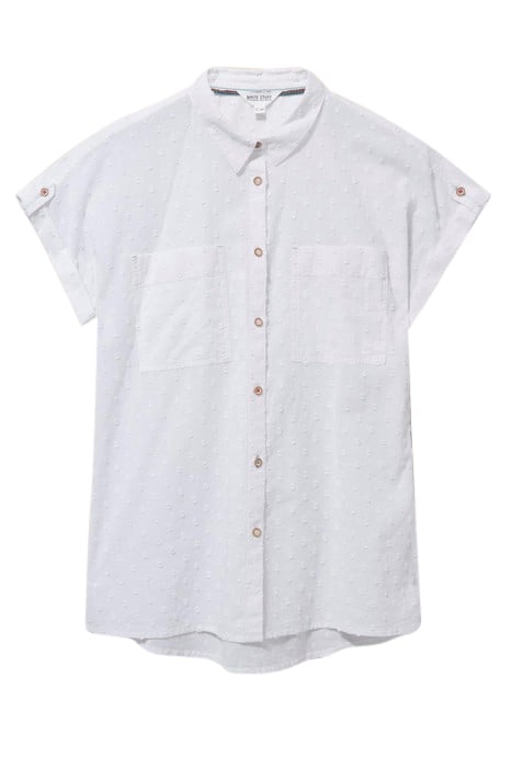 ELLA COTTON SHIRT PALE IVORY 3