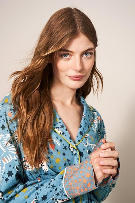 NINA PJ SHIRT BLUE 5