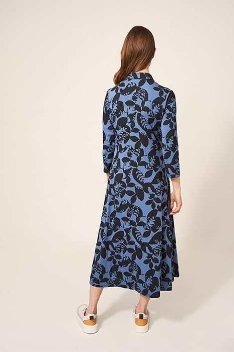 RUA JERSEY SHIRT DRE BLUE PRINTED 2