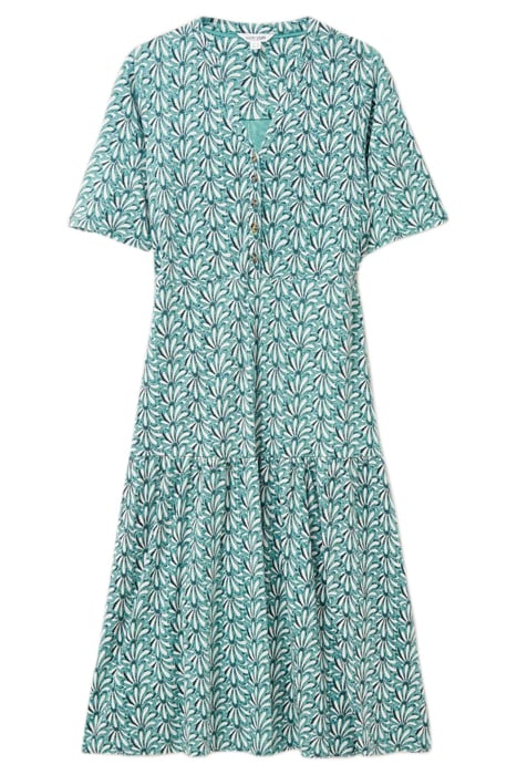 SABINA JERSEY DRE TEAL PRINTED 3