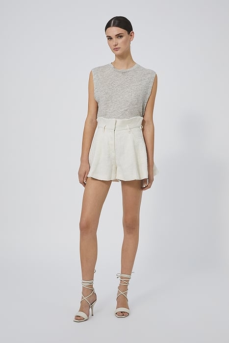 UAWI SHORT IN ECRU 1