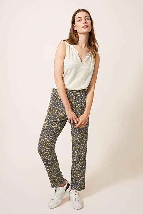 MAGENTA CRINKLE TROUSER PURPLE 2