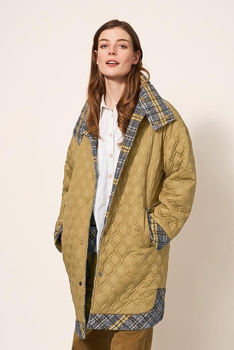 MADDIE REVERSIBLE COAT GREY 2