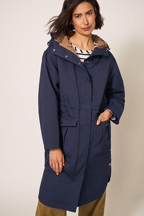 MILLIE WATERPROOF COAT NAVY 1
