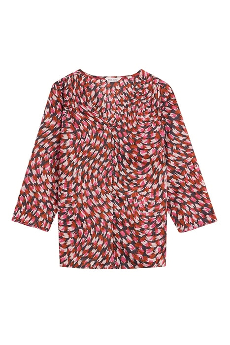 RAE COTTON TOP PINK PRINTED 2