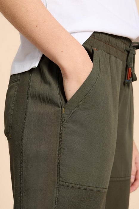 AVA JERSEY JOGGER KHAKI GREEN 4