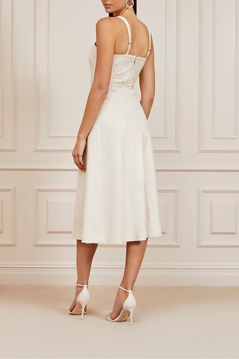 LORRAINE DRESS IVORY BONE 2