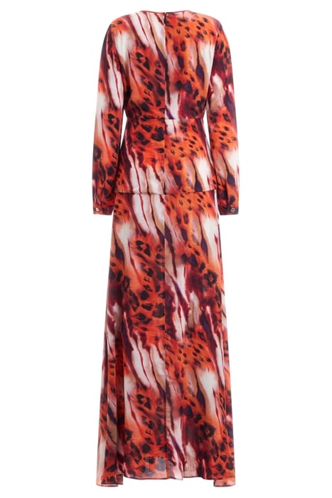 RADIANT ANIMAL LONG DRESS RADIANT ANIMAL PRINT 2
