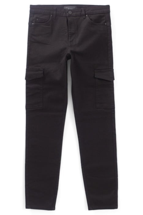 BLACK COMBAT SCULPT-UP SLIM JEANS 4