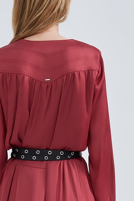 CAMELIA JAPANESE POLYESTER LONG DRESS 6