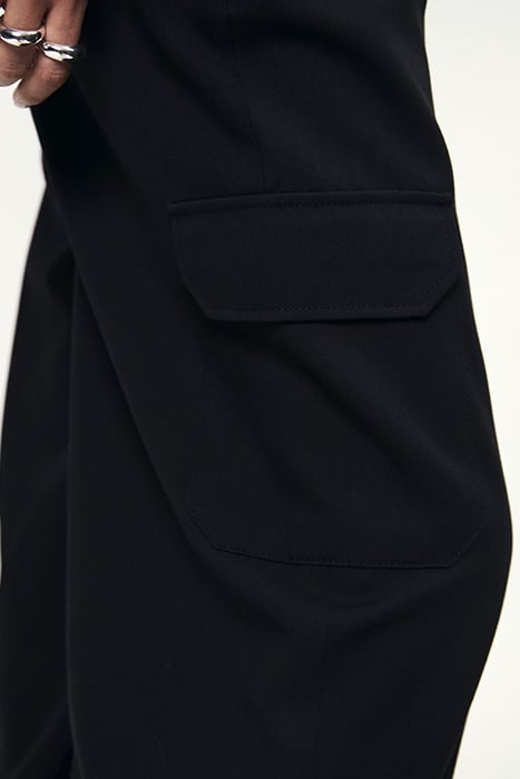 HARLOW CARGO PANTS RAVEN 4