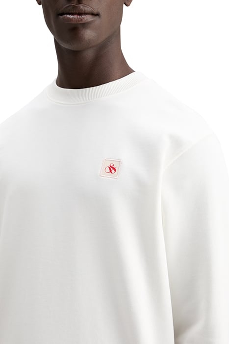 ESSENTIAL LOGO BADGE SWEATSHIR SWAN 7