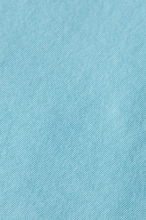 RAW EDGE T-SHIRT WASHED NEON BLUE 3