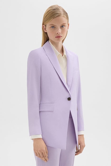 ETIENNETTE BLAZER IN GOOD WOOL LILAC SKY 1