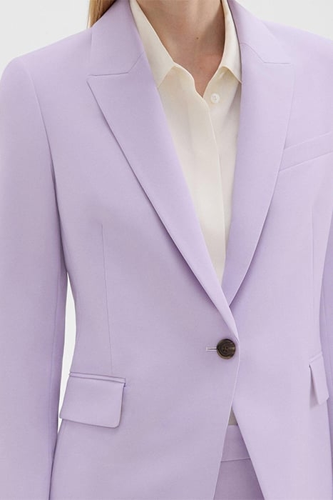 ETIENNETTE BLAZER IN GOOD WOOL LILAC SKY 3