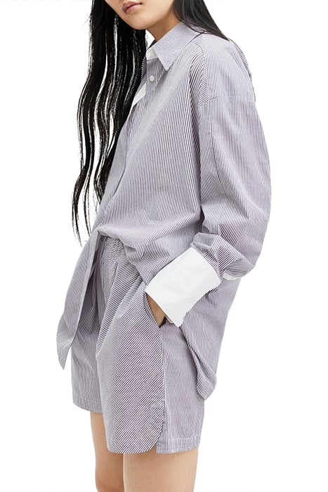 KARINA STRIPE SHIRT BLUE/WHITE 6