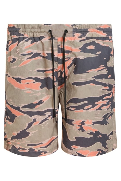 SOLAR CAMO SWIMSHORT WASHED BLACK 5