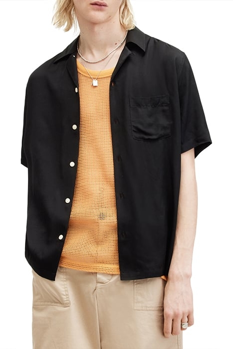 SUNSMIRK SS SHIRT JET BLACK 1