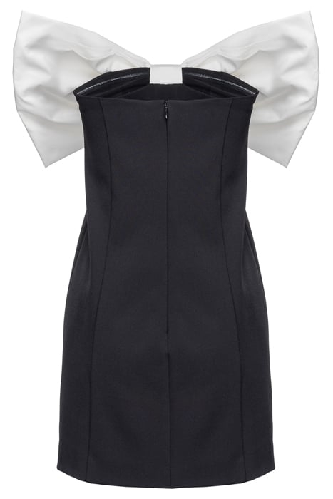 ANTIGUA ABITO CREPE STRETCH + TAFFETA BLACK/WHITE 2