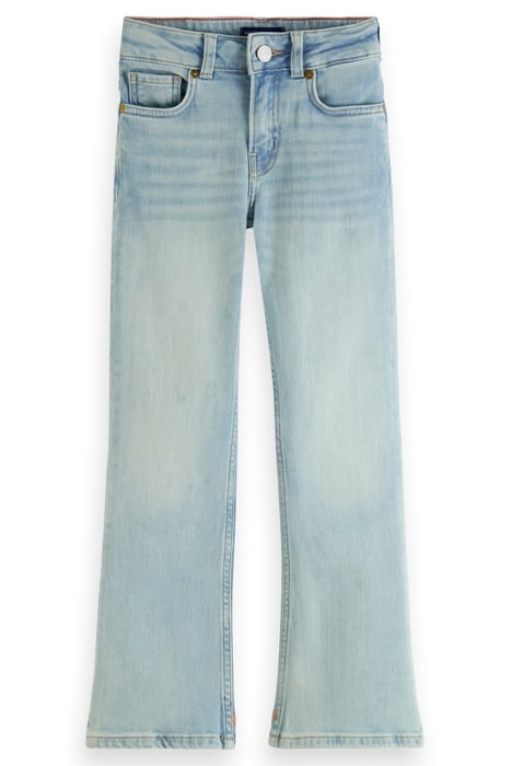 THE CHARM HIGH-RISE CLASSIC FLARED JEANS - BLAUW MIRAGE 1