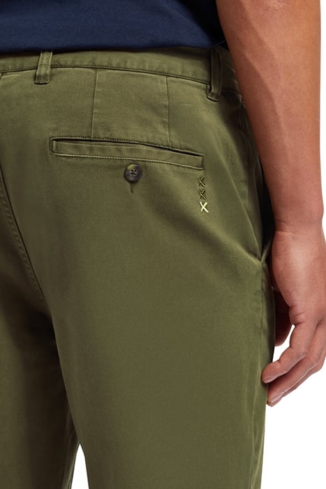 DRIFT - STRETCH TWILL CHINO ALGAE 7