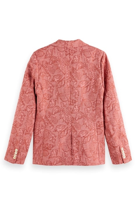 SHELL JACQUARD SB BLAZER SHELL BATIK TERRACOTTA 2