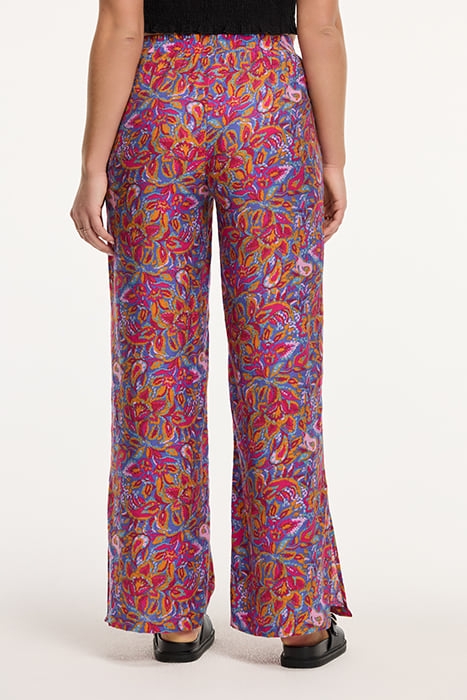 MEREL TROUSERS SICILIAN FLOWER PURPLE SICILIAN FLOWER 2